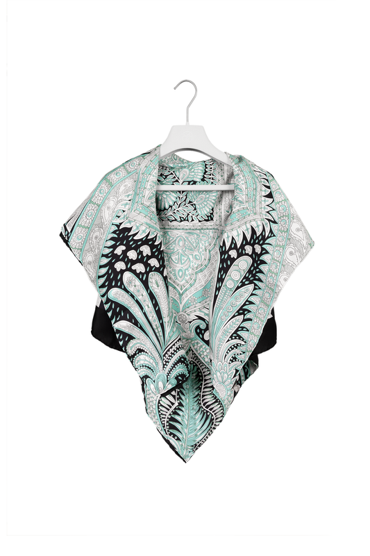 Hermès Petit H One of a Kind Double Faced Shrug