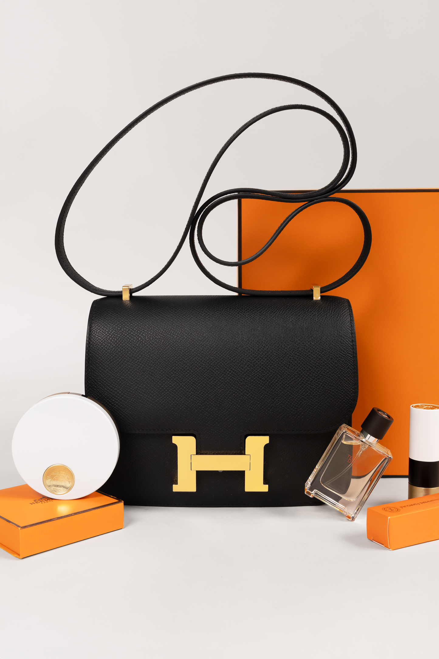 Hermès Mini Constance 18 Epsom GHW