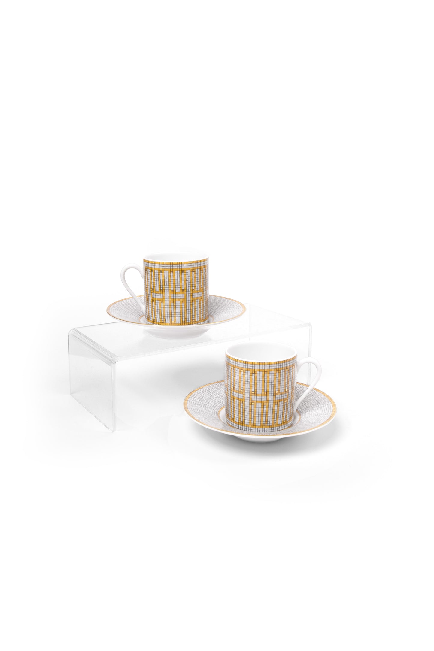 Hermes Mosaique Au 24 Tea Cup Set