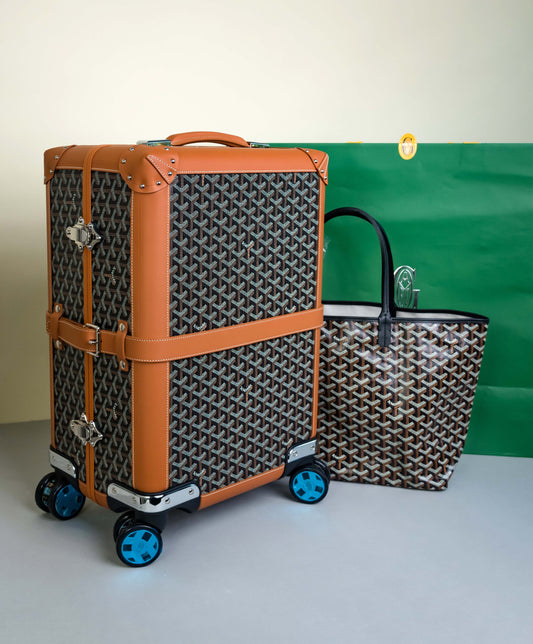 Goyard Trolley Black/Tan