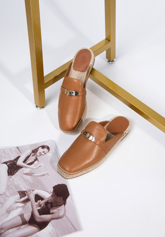 هيرميس - Feria Espadrille في Naturel