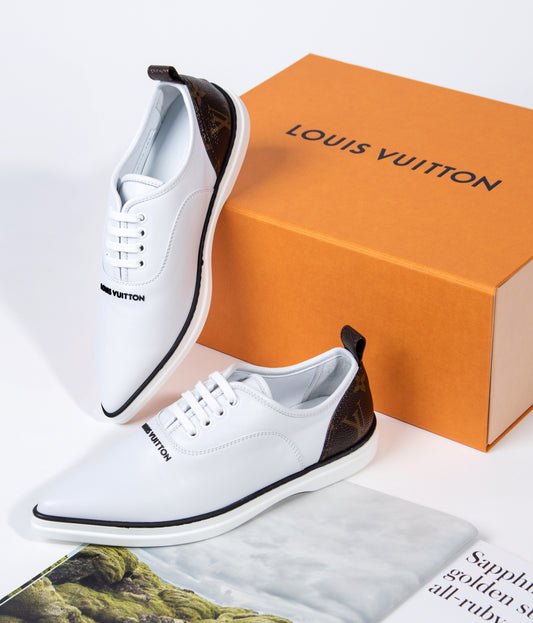 Louis Vuitton White Match Point Sneakers