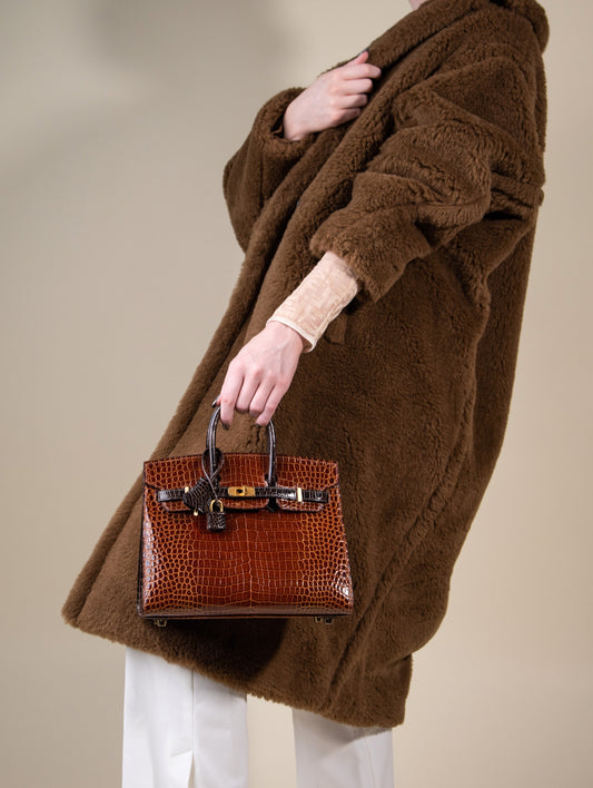 Hermès - HSS Birkin Sellier 25 in Macassar/Miel GHW