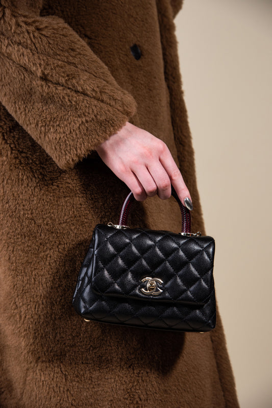Chanel - Micro Coco Handle in Black