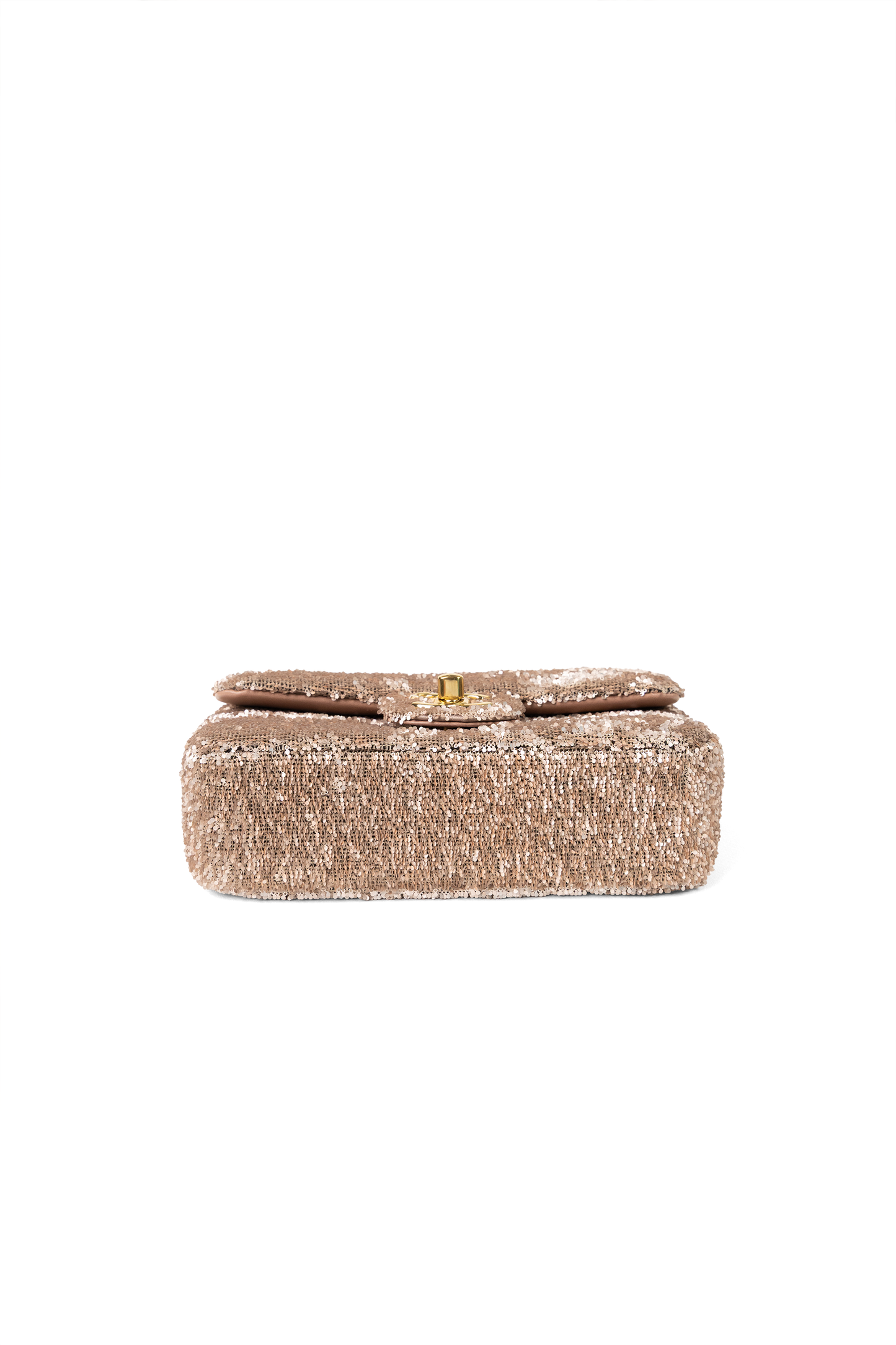 Chanel Mini Sequin Flap Bag in Rose