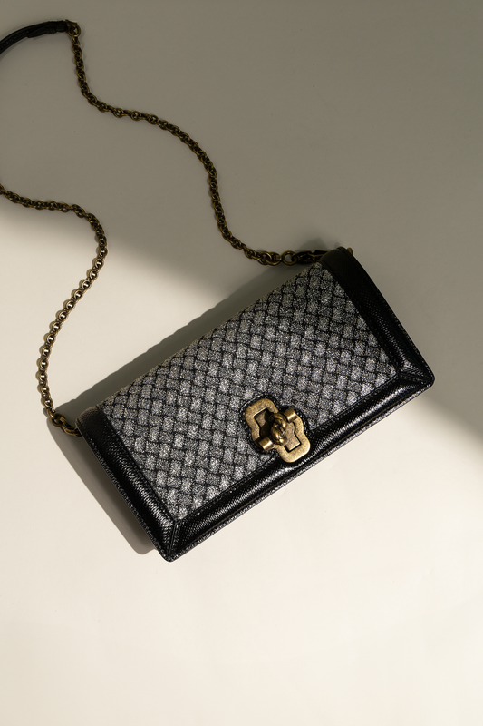 Bottega Veneta Olimpia Knot Intrecciato Leather Shoulder Bag