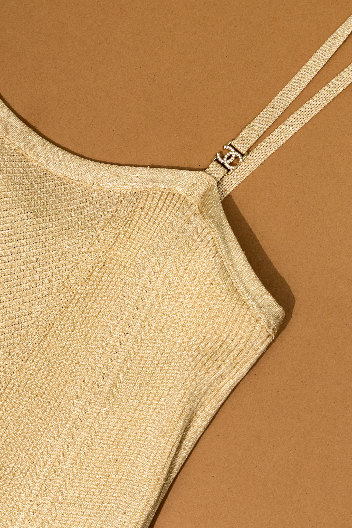 Chanel Gold Dress