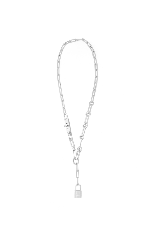 Hermès Kelly Chaine Silver Necklace