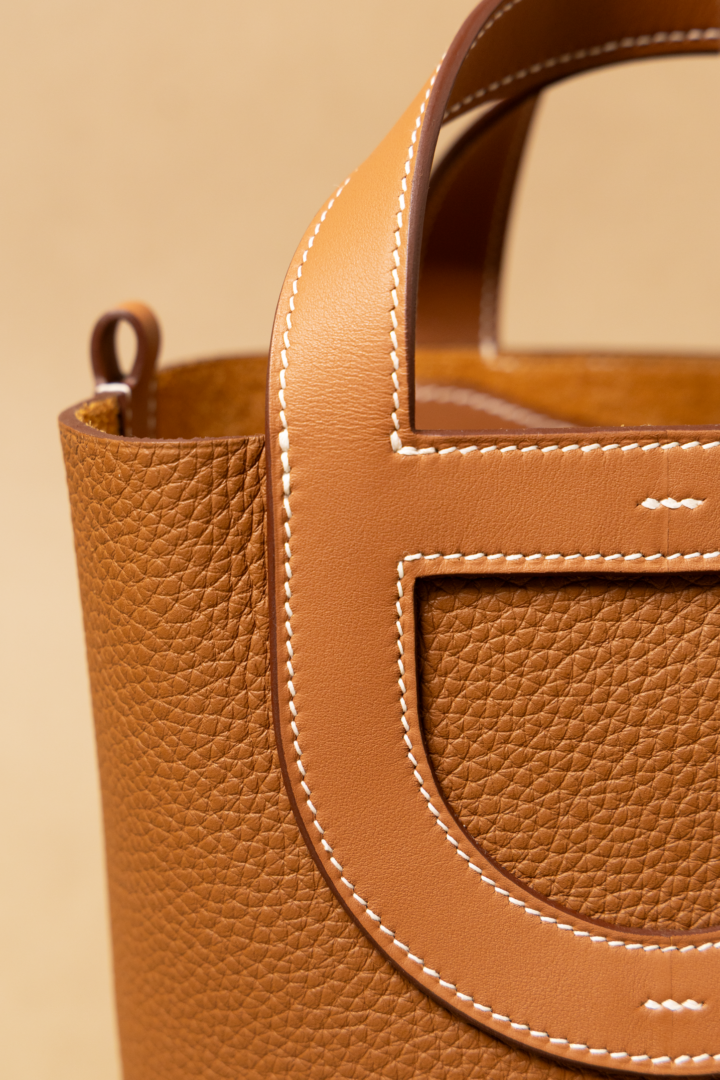 Hermès In-The-Loop Clemence Gold GHW