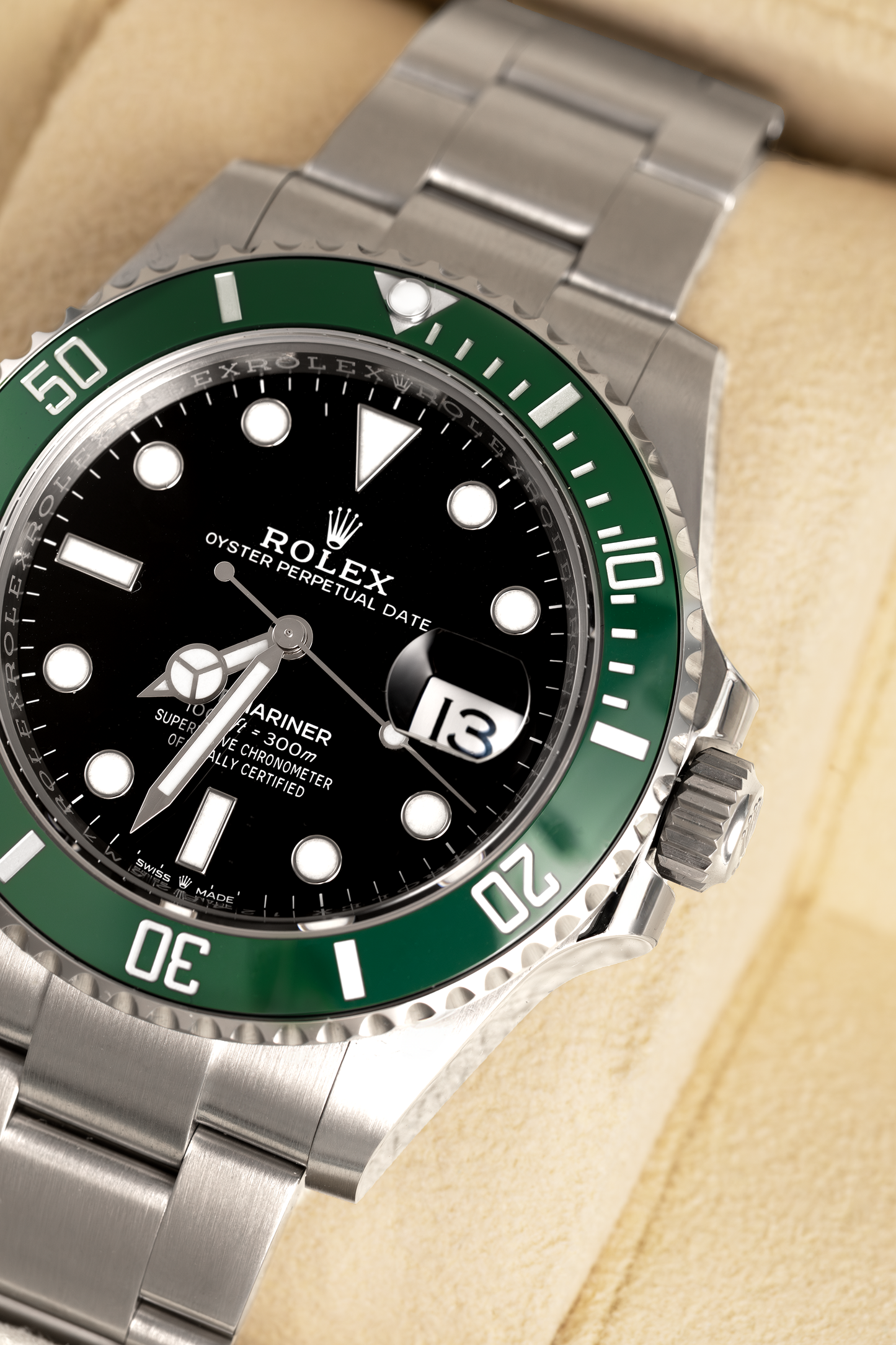 Rolex Submariner Date Sport "Starbucks" 41mm in Oystersteel with Green & Black Dial