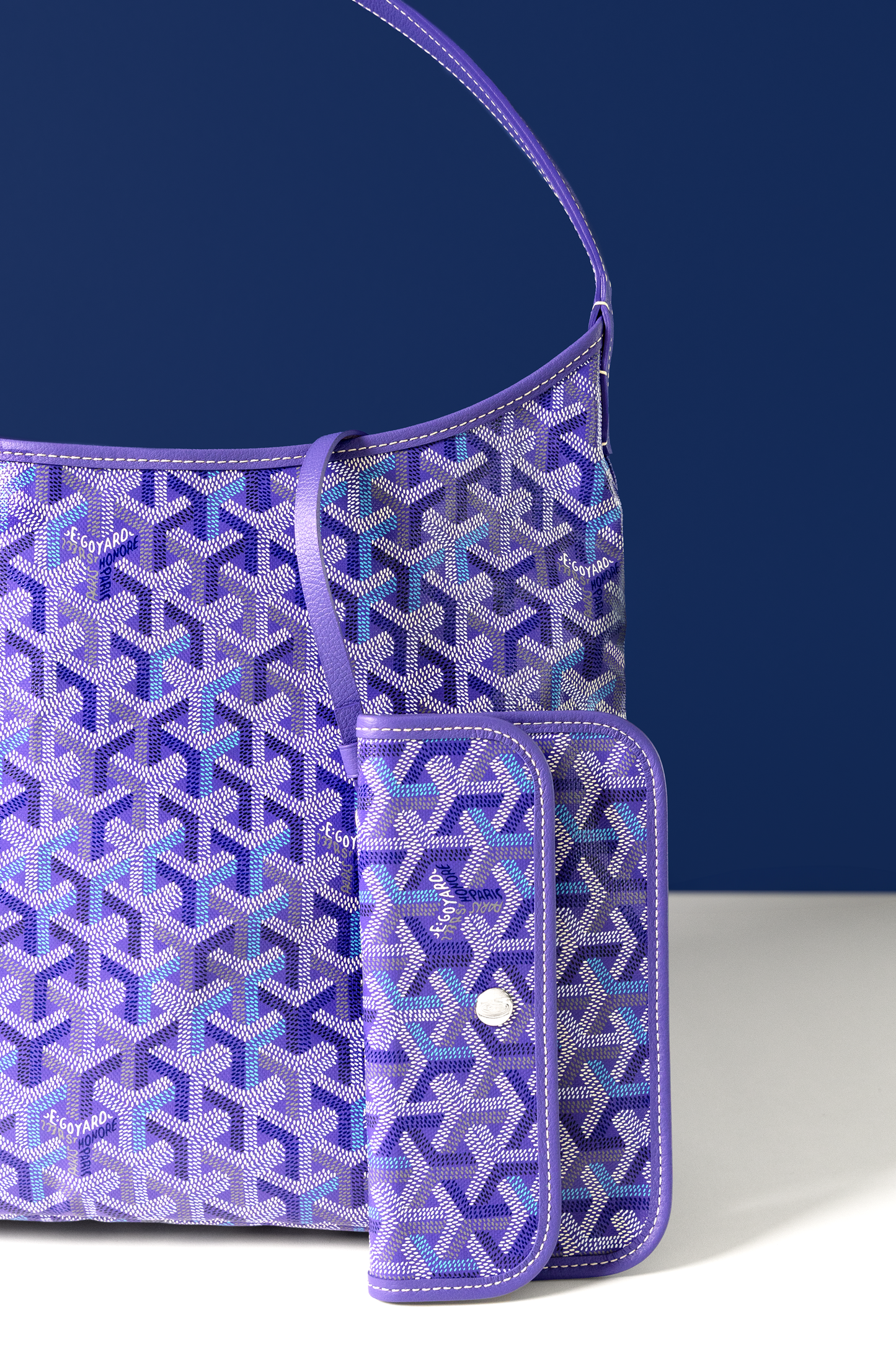 Goyard Bohème Hobo Bag in Violet