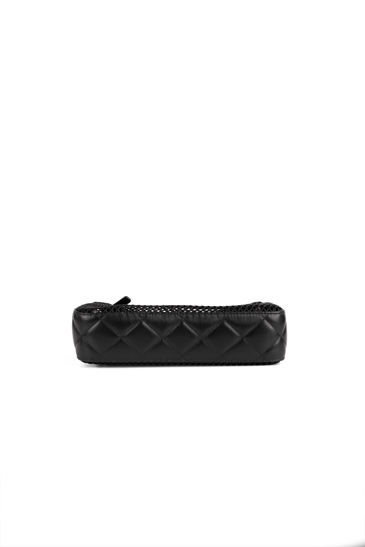 Chanel Black Mesh Clutch with Chain