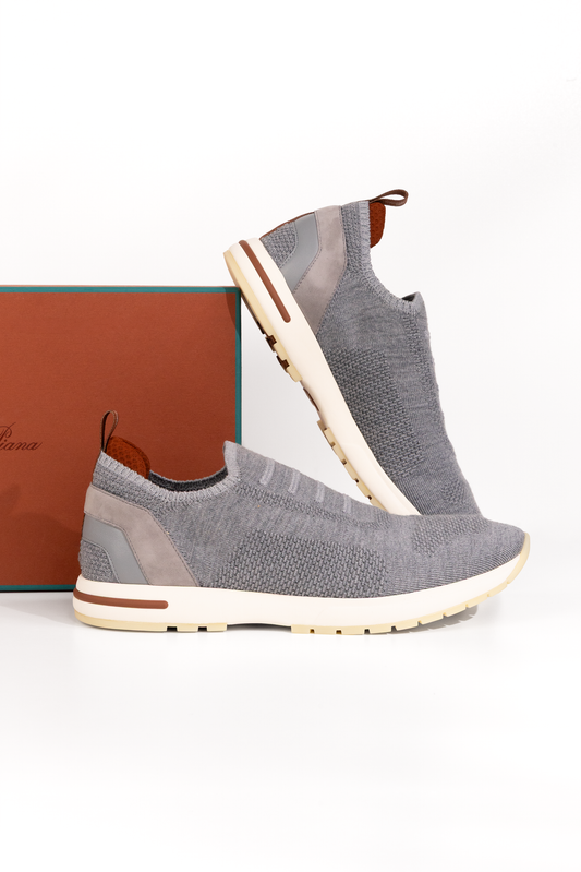 Loro Piana 360 LP Flexy Walk Sneakers in Grey