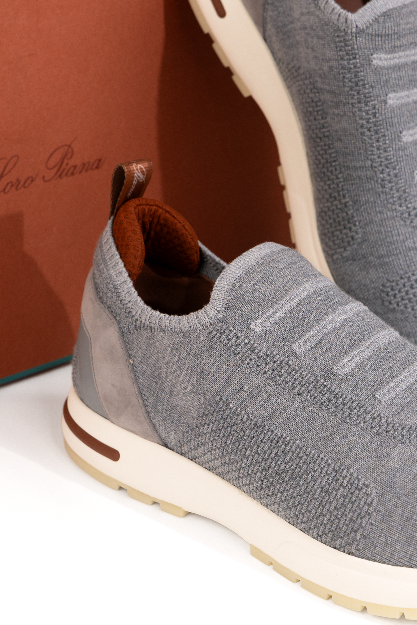 Loro Piana 360 LP Flexy Walk Sneakers in Grey
