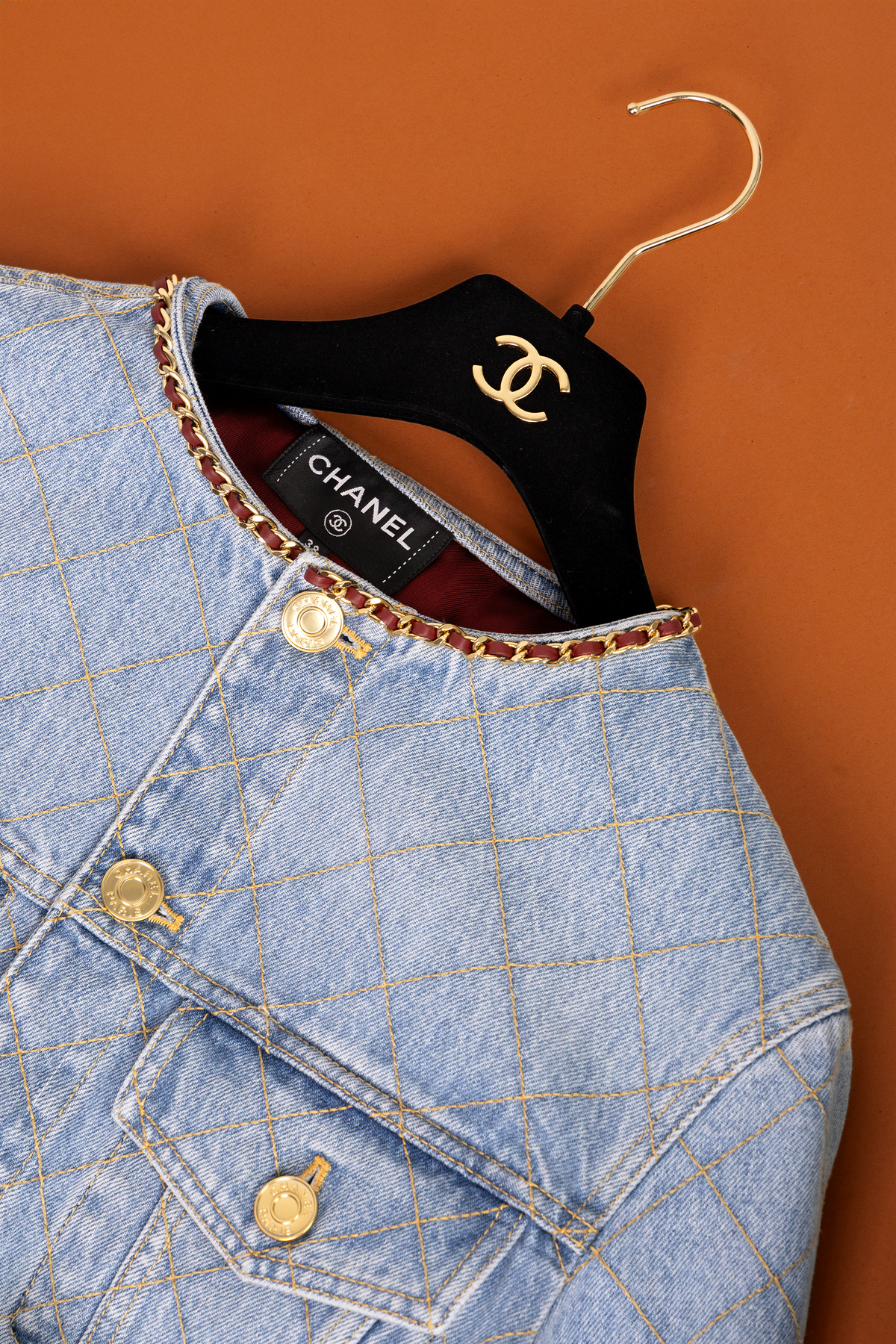 Chanel Blue Denim Jacket & Jeans
