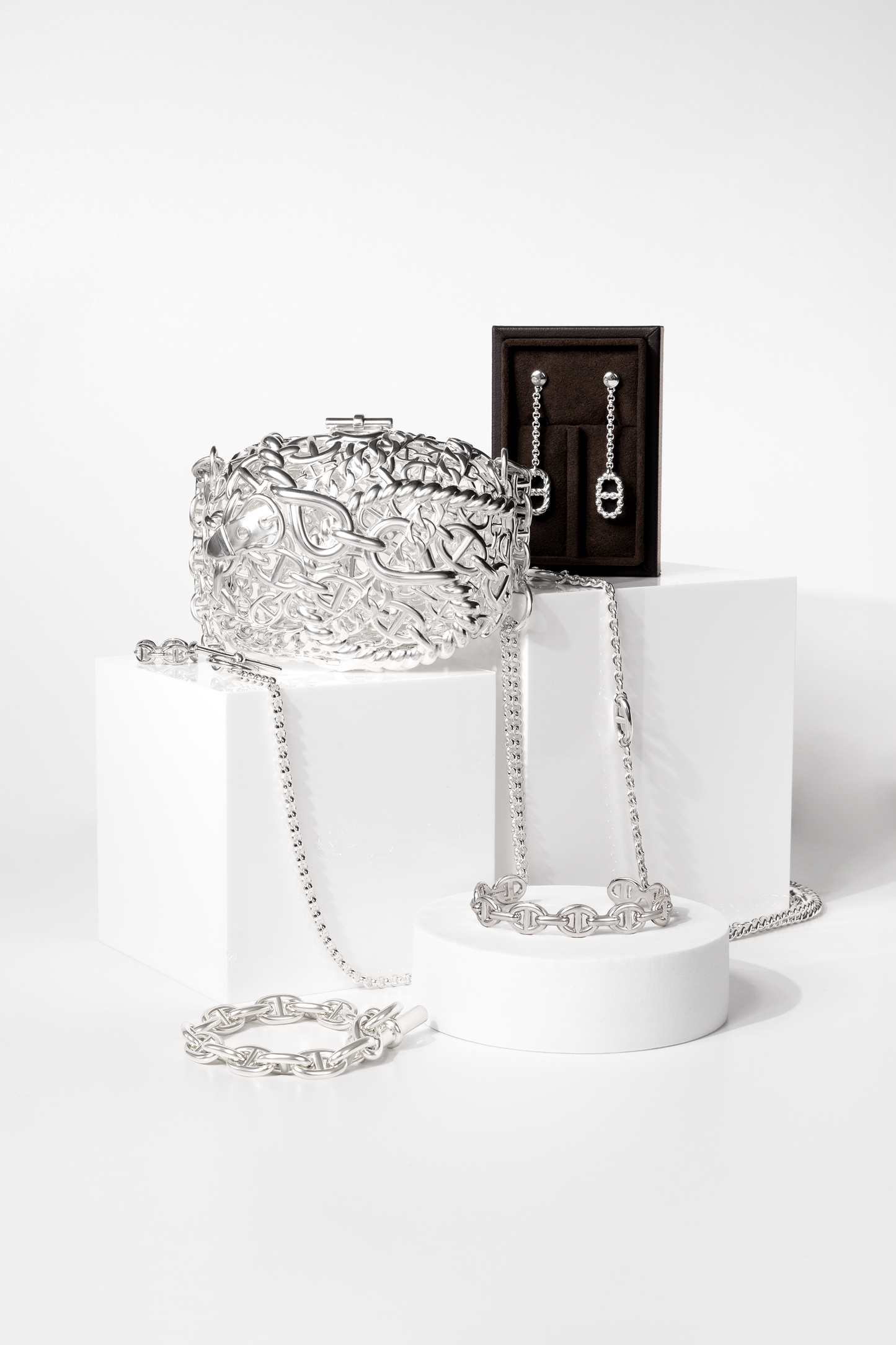 Hermès Chaine D'ancre Jewel Bag & Chaine D'ancre Accessories