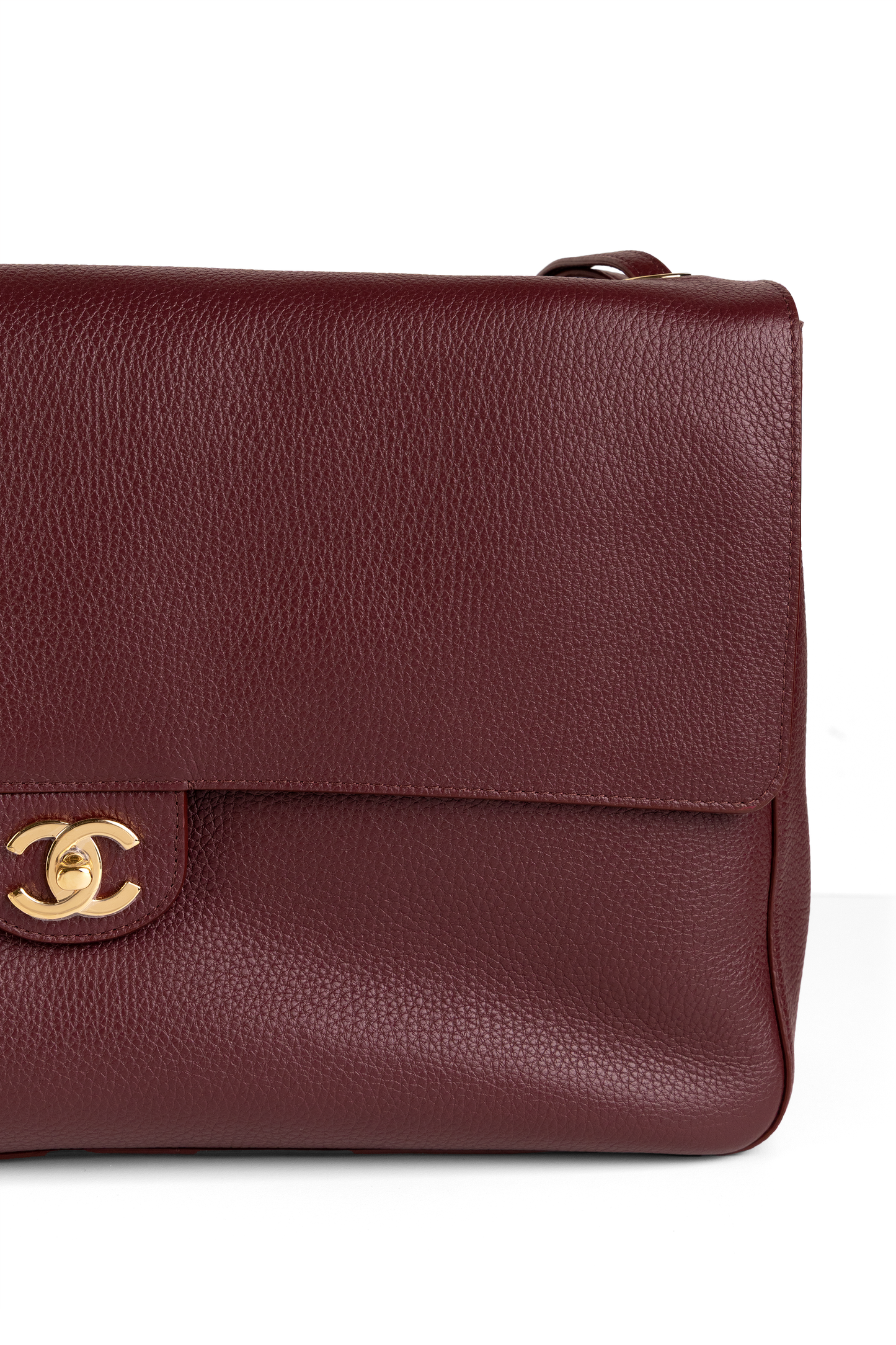 Chanel Maxi Flap Bag in Burgundy