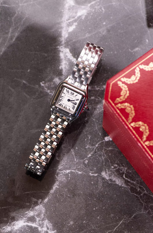 Cartier Small Panthere Steel Watch