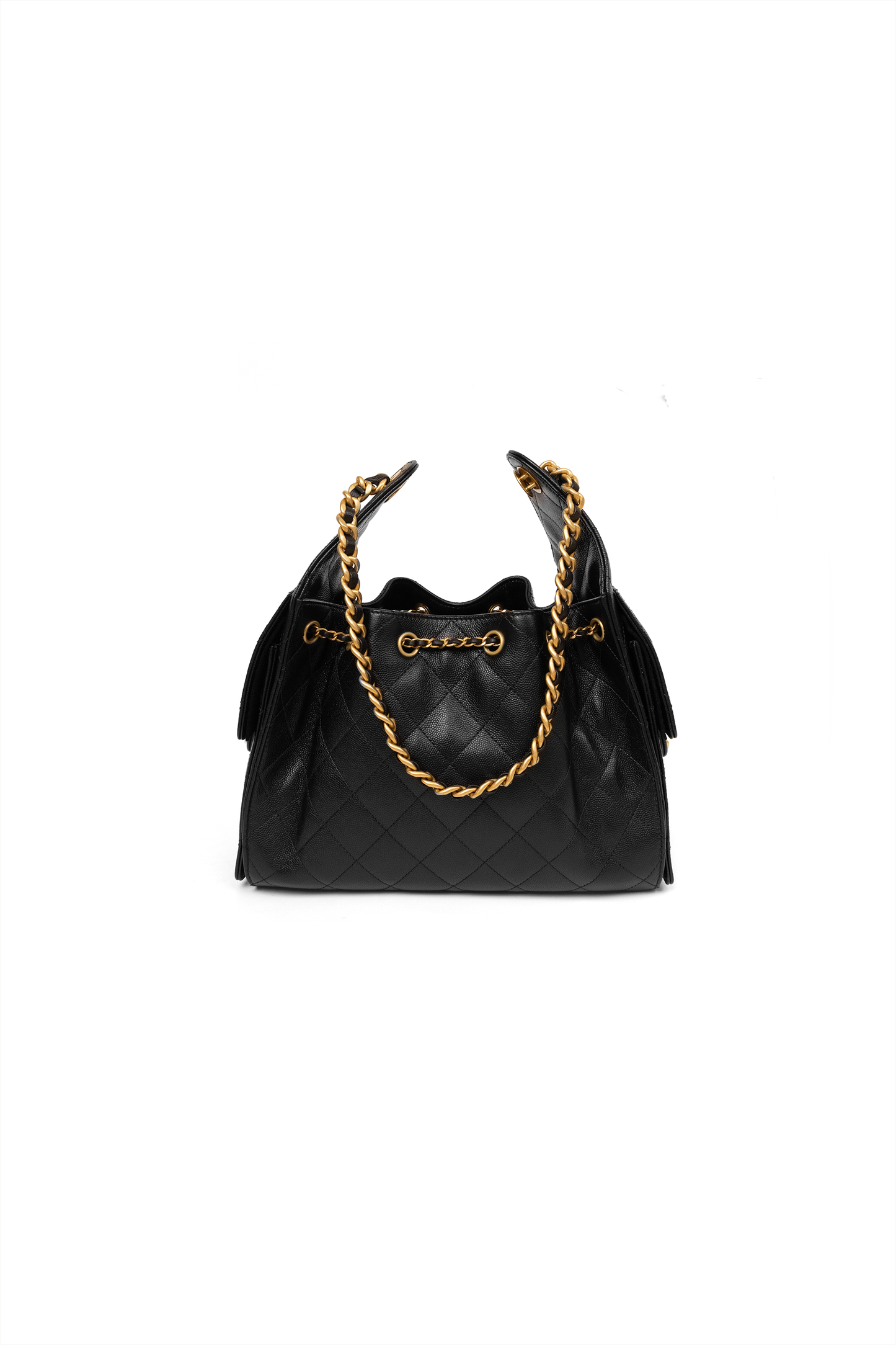 Chanel Mini Hobo 25 Bag in Black