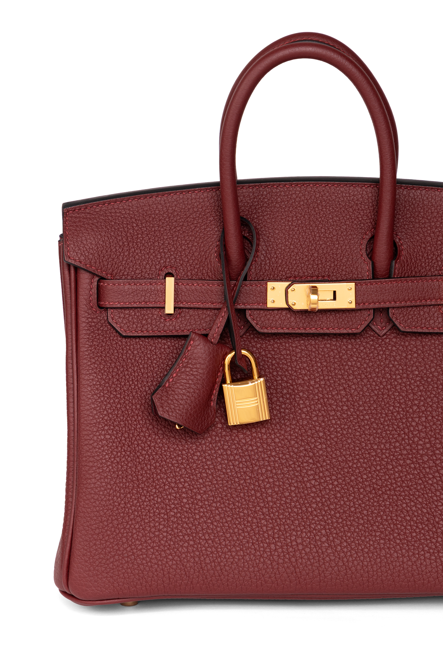 Hermès Birkin 25 Togo Rouge H GHW