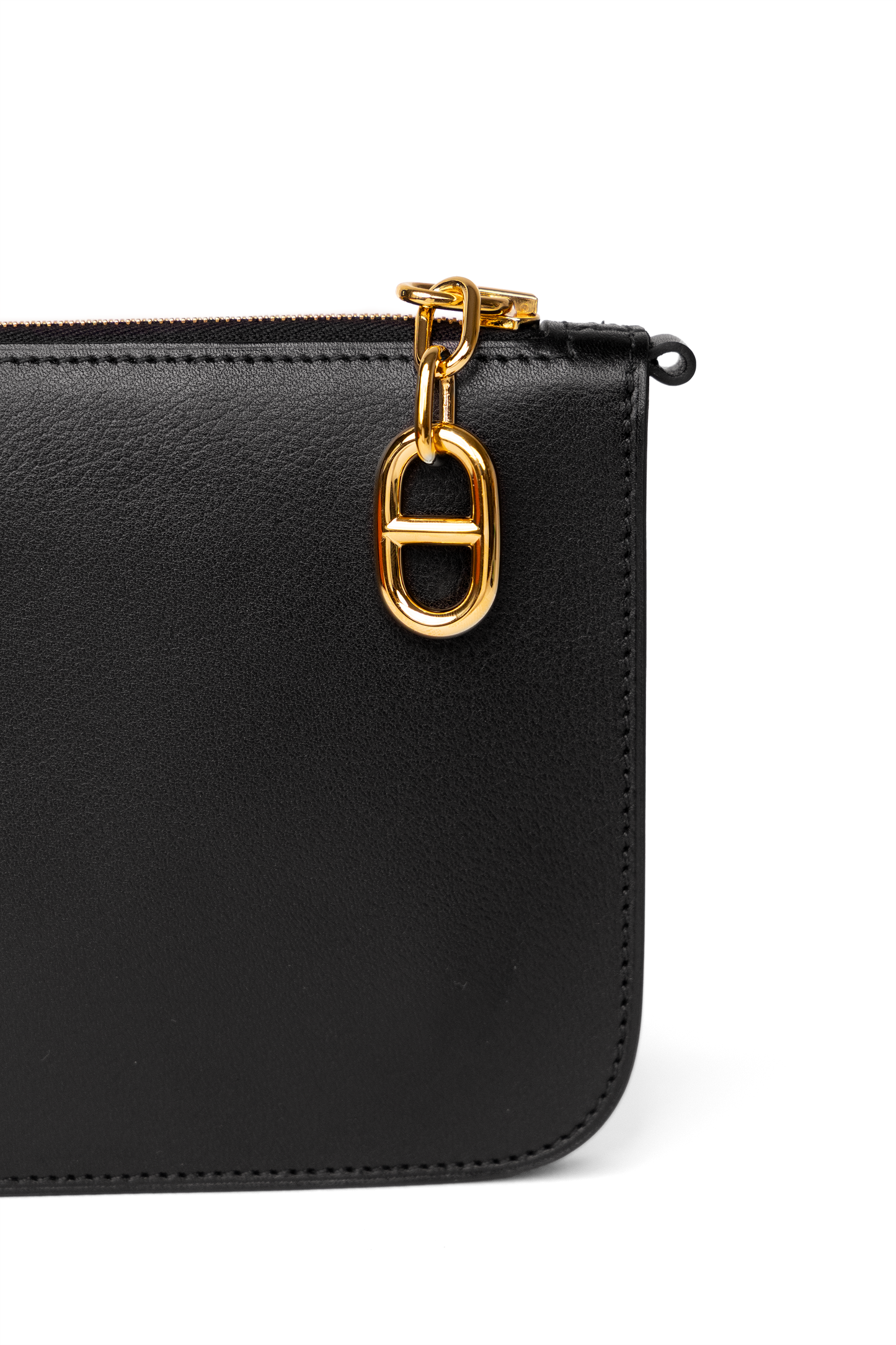 Hermès Zipengo Chaine D'ancre To Go Pouch in Black