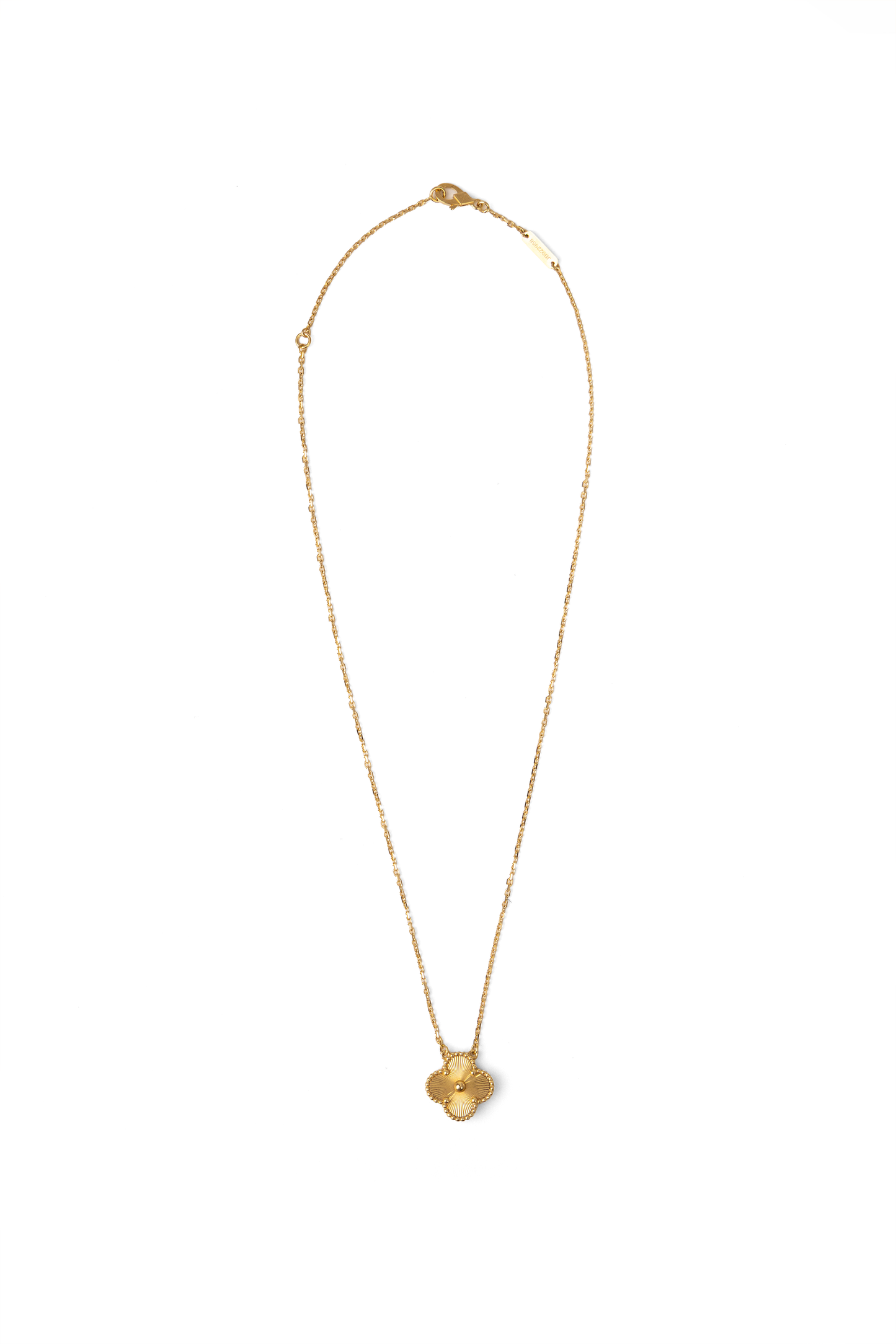 Van Cleef & Arpels Yellow Gold Vintage Alhambra Pendant