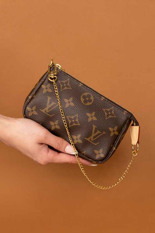 Louis Vuitton Mini Monogram Pochette Bag