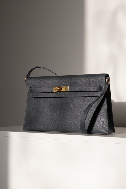 Hermès Kelly Elan Epsom Ardoise GHW