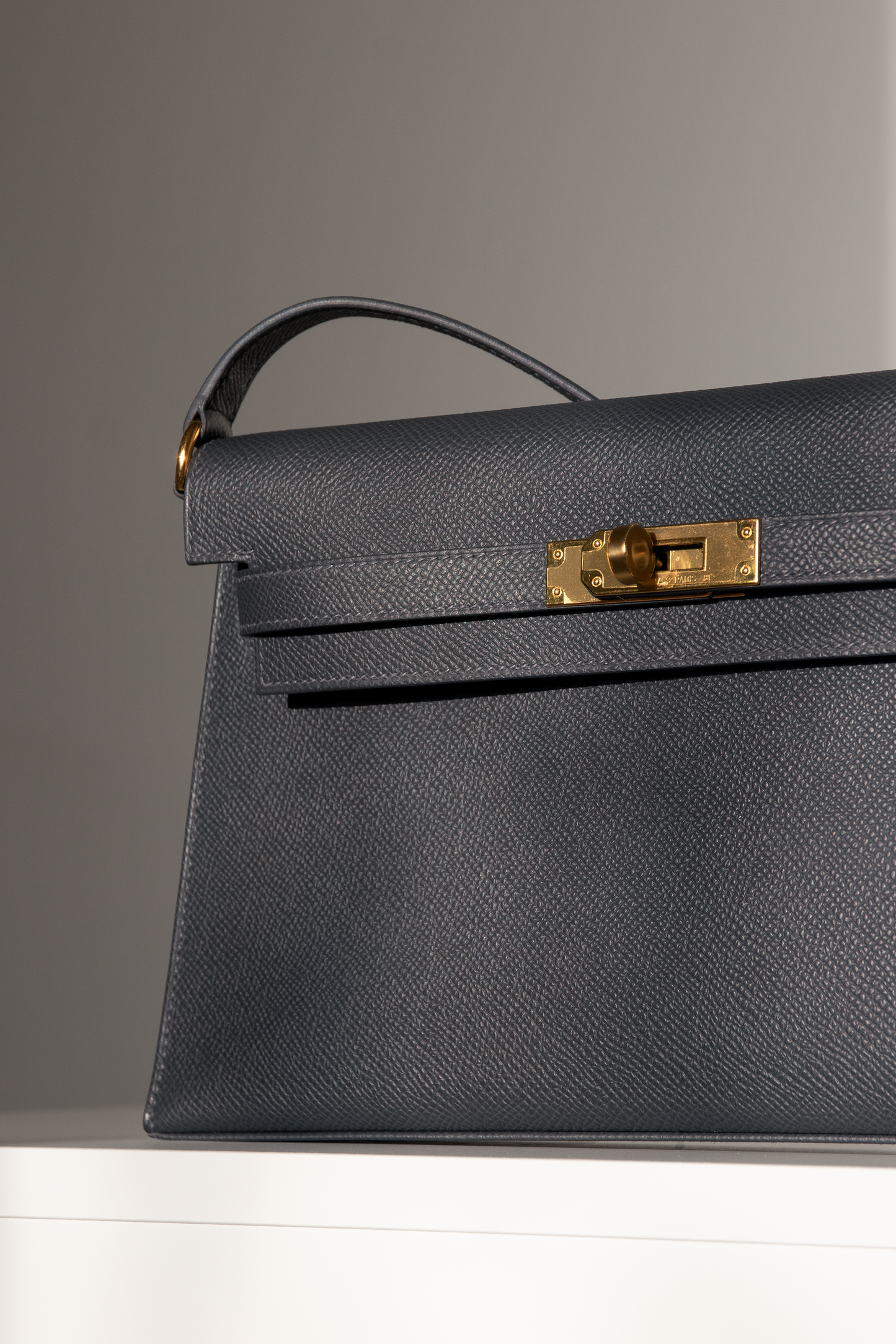 Hermès Kelly Elan Epsom Ardoise GHW