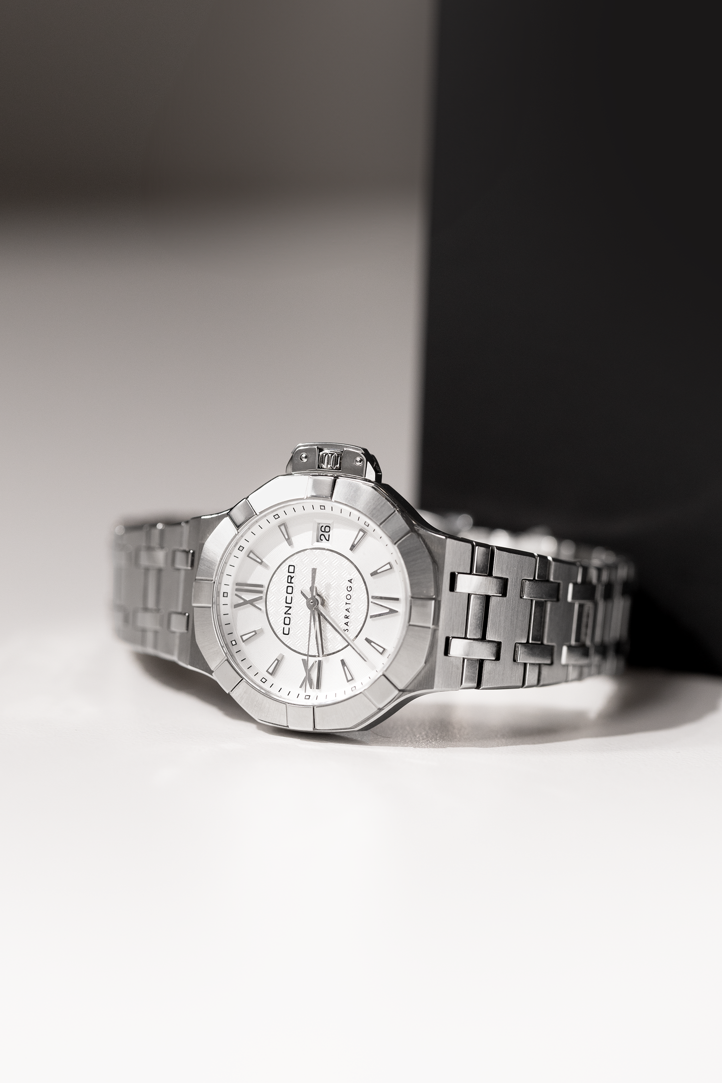 Concord Saratoga Stainless Steel Watch