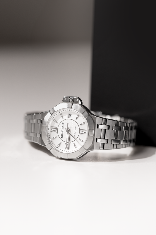 Concord Saratoga Stainless Steel Watch