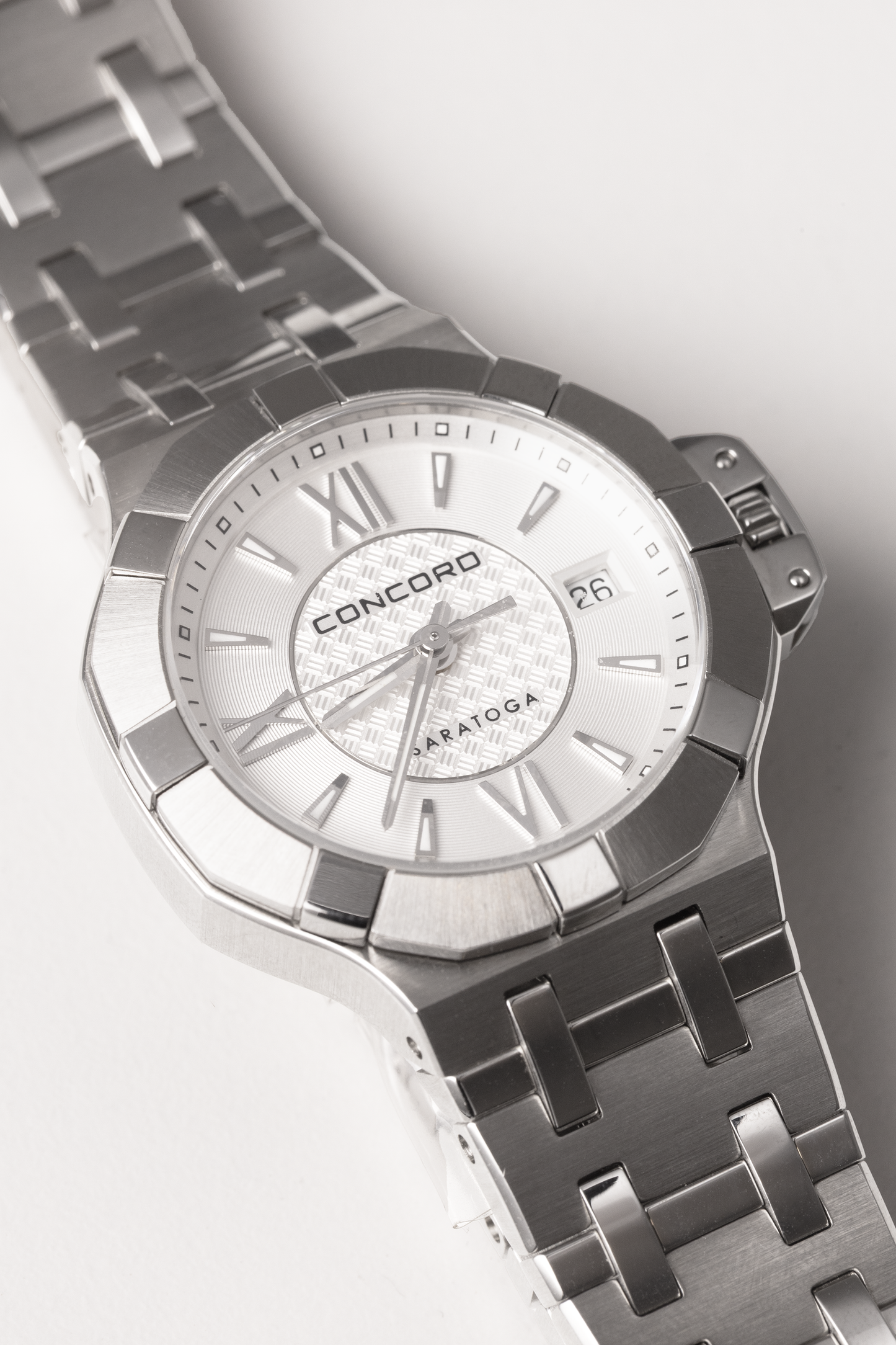 Concord Saratoga Stainless Steel Watch