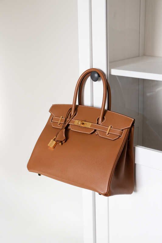Hermès Birkin 30 Retourne Epsom Gold GHW