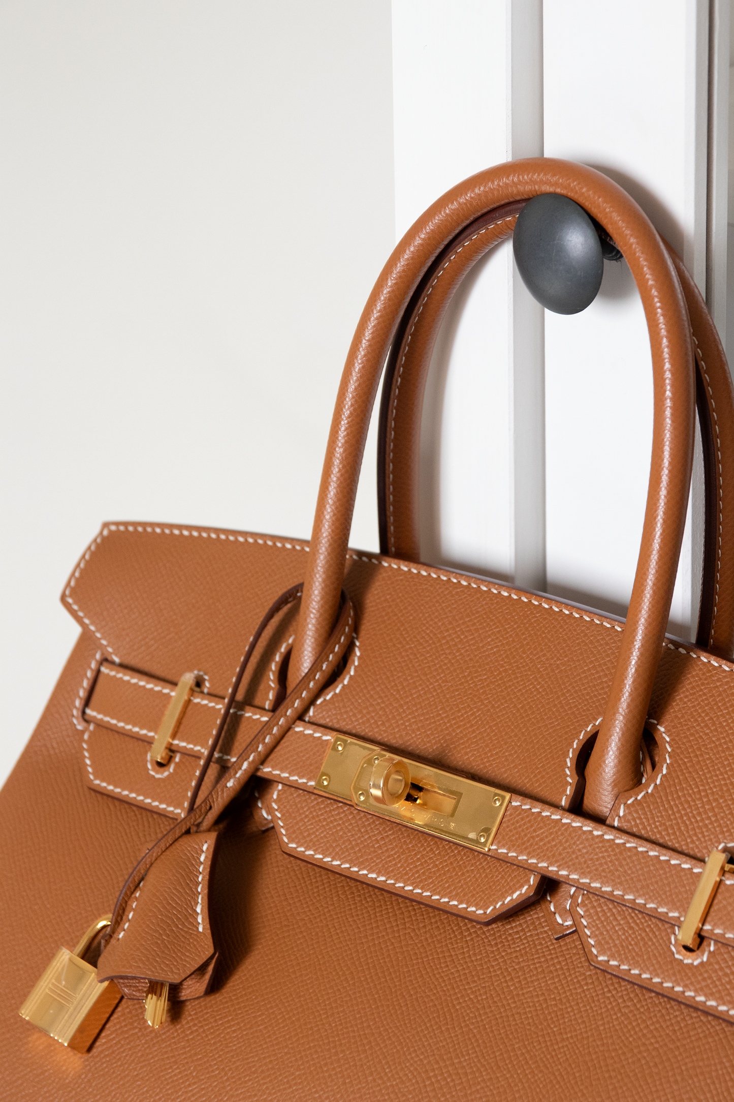Hermès Birkin 30 Retourne Epsom Gold GHW