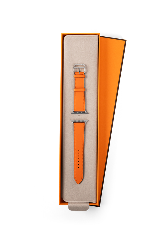 Hermès Apple Watch Orange Strap ONLY 44/45MM
