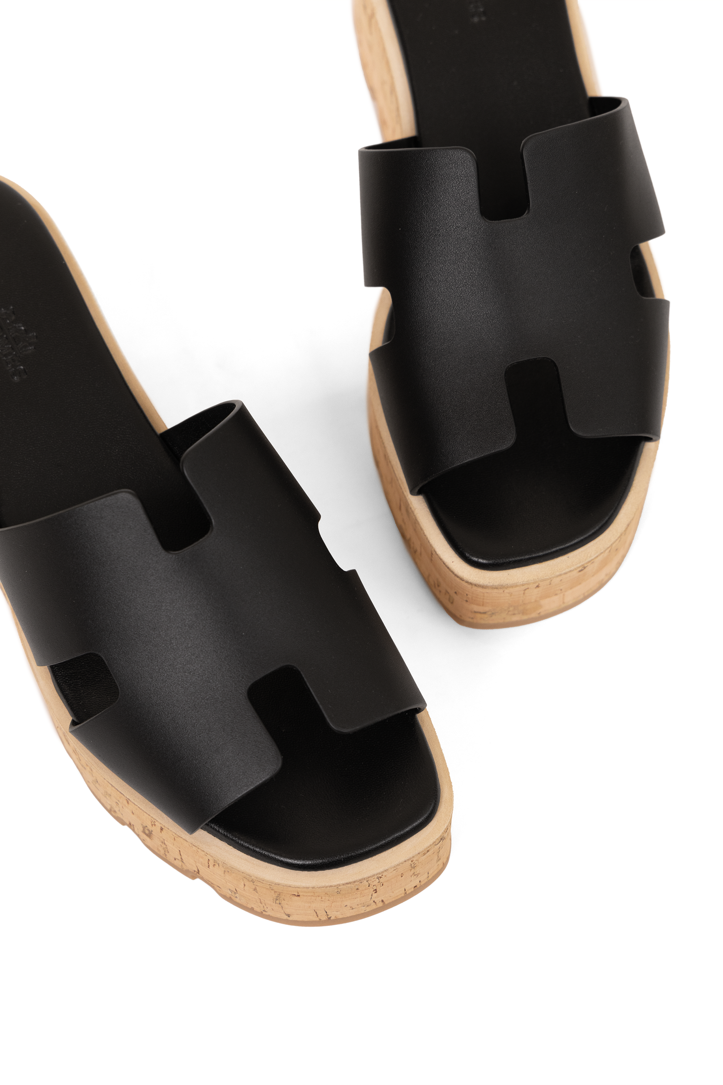 Hermès Eze 30 Sandals in Black