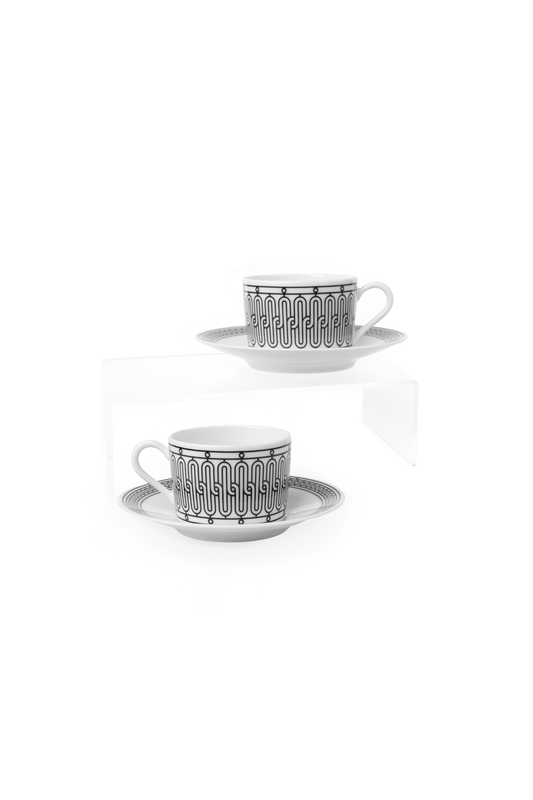 Hermes H Deco Coffee Cups Set