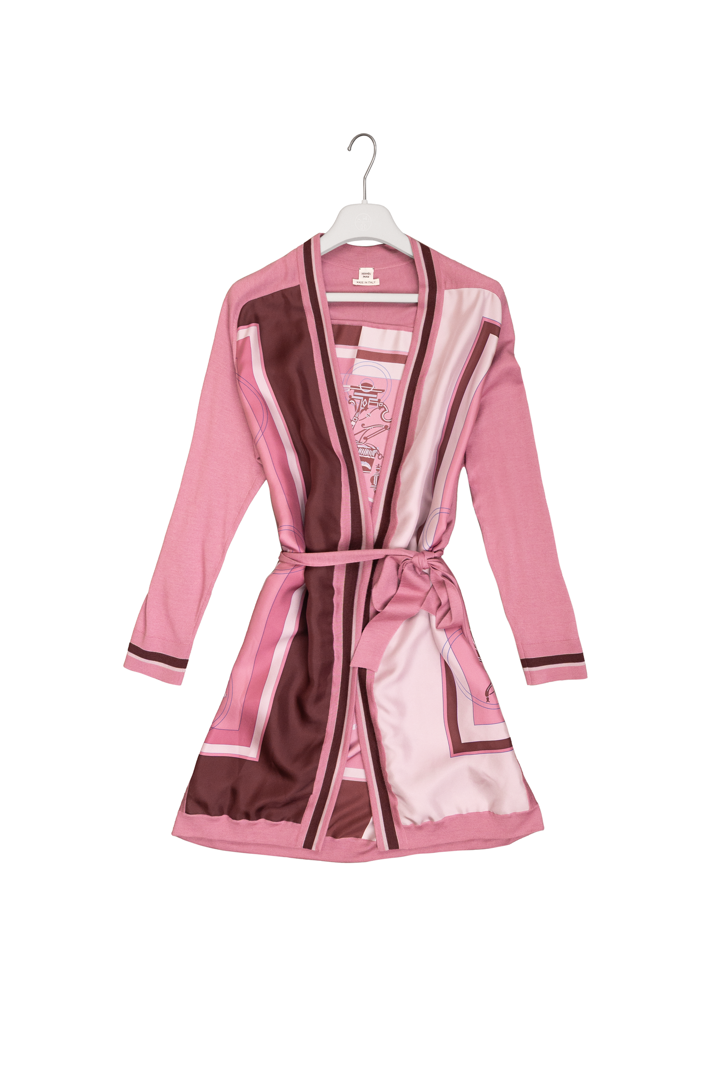 Hermes Pink Cardigan