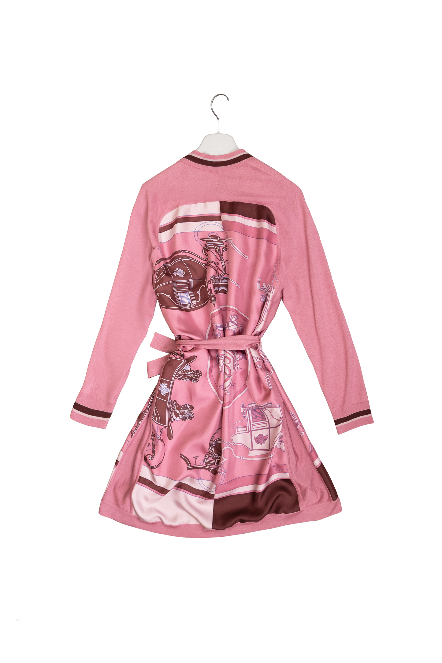 Hermes Pink Cardigan