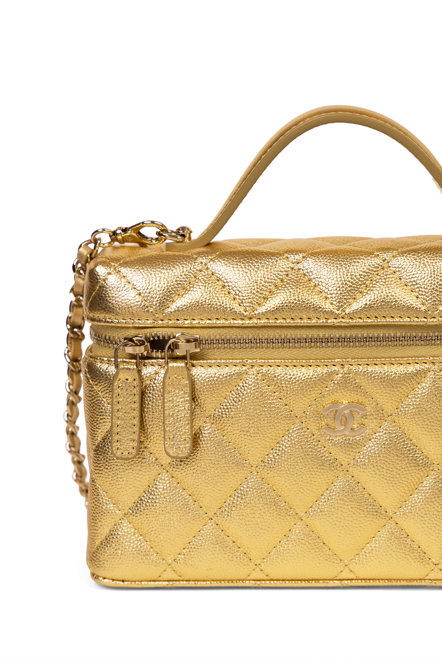 Chanel Vanity in Gold
