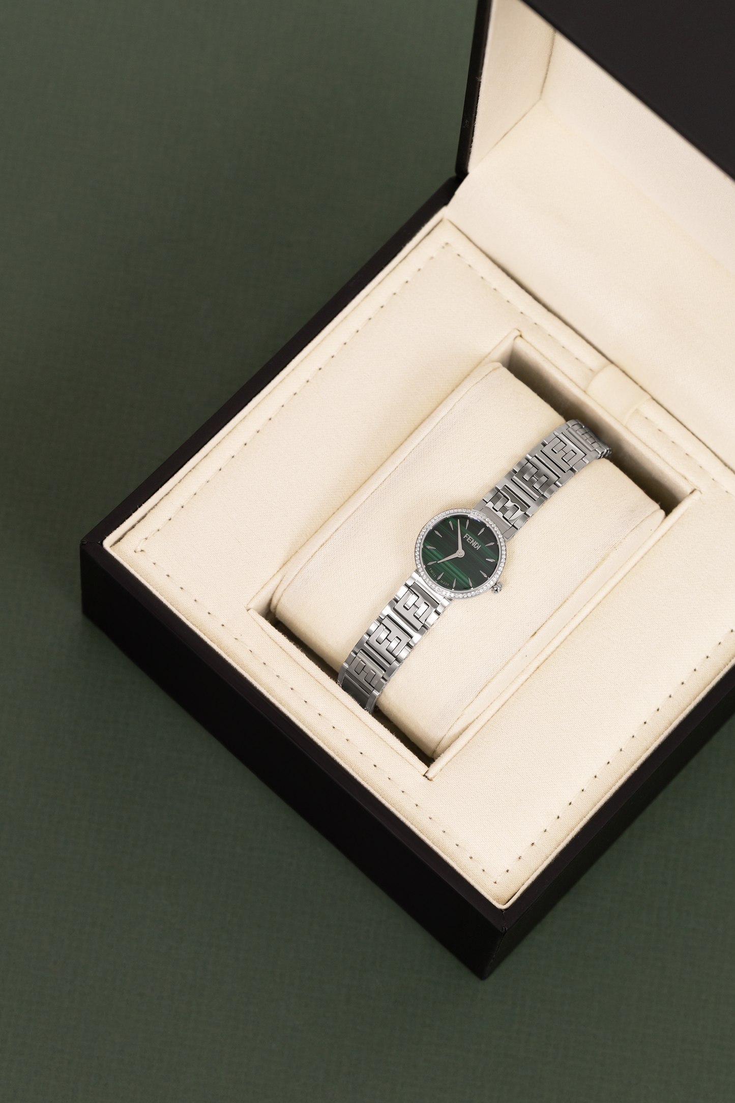 Fendi Forever Fendi Watch with Malachite Dial