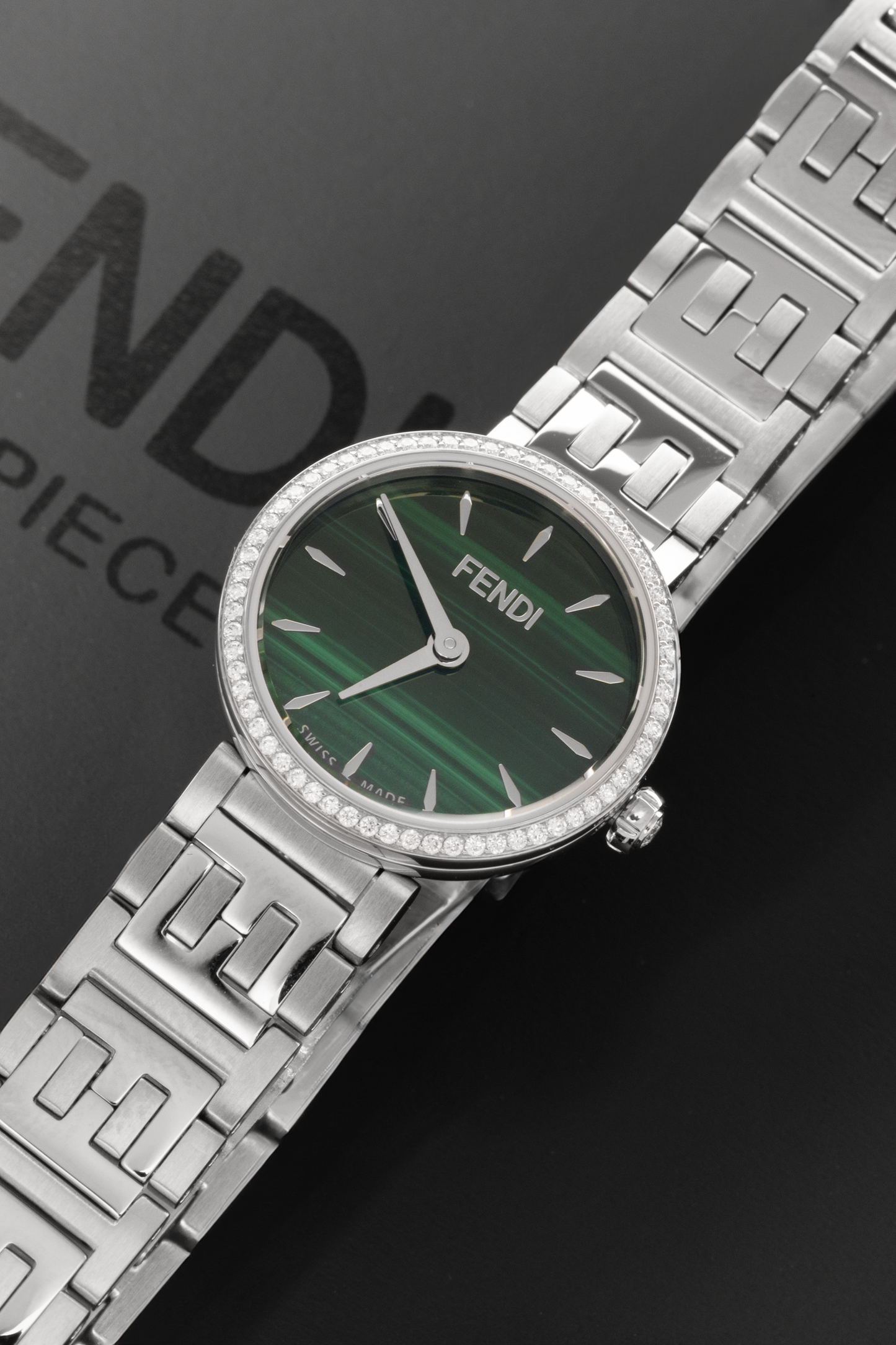 Fendi Forever Fendi Watch with Malachite Dial