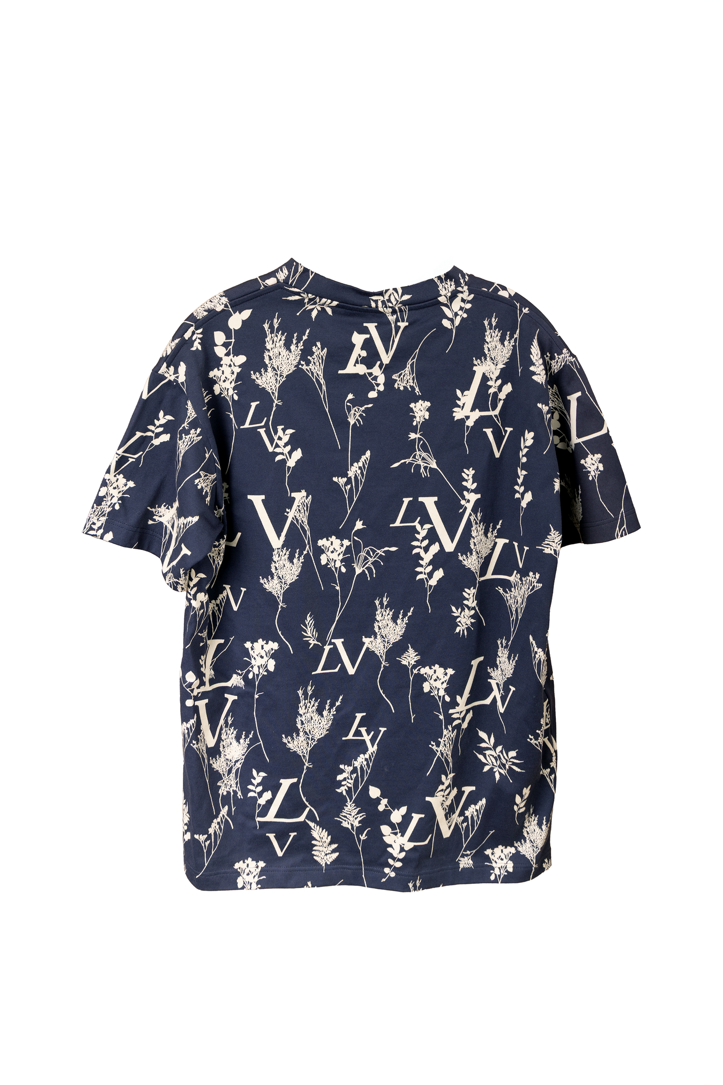 Louis Vuitton LV Leaf Discovery Crew Neck Short-Sleeve T-Shirt