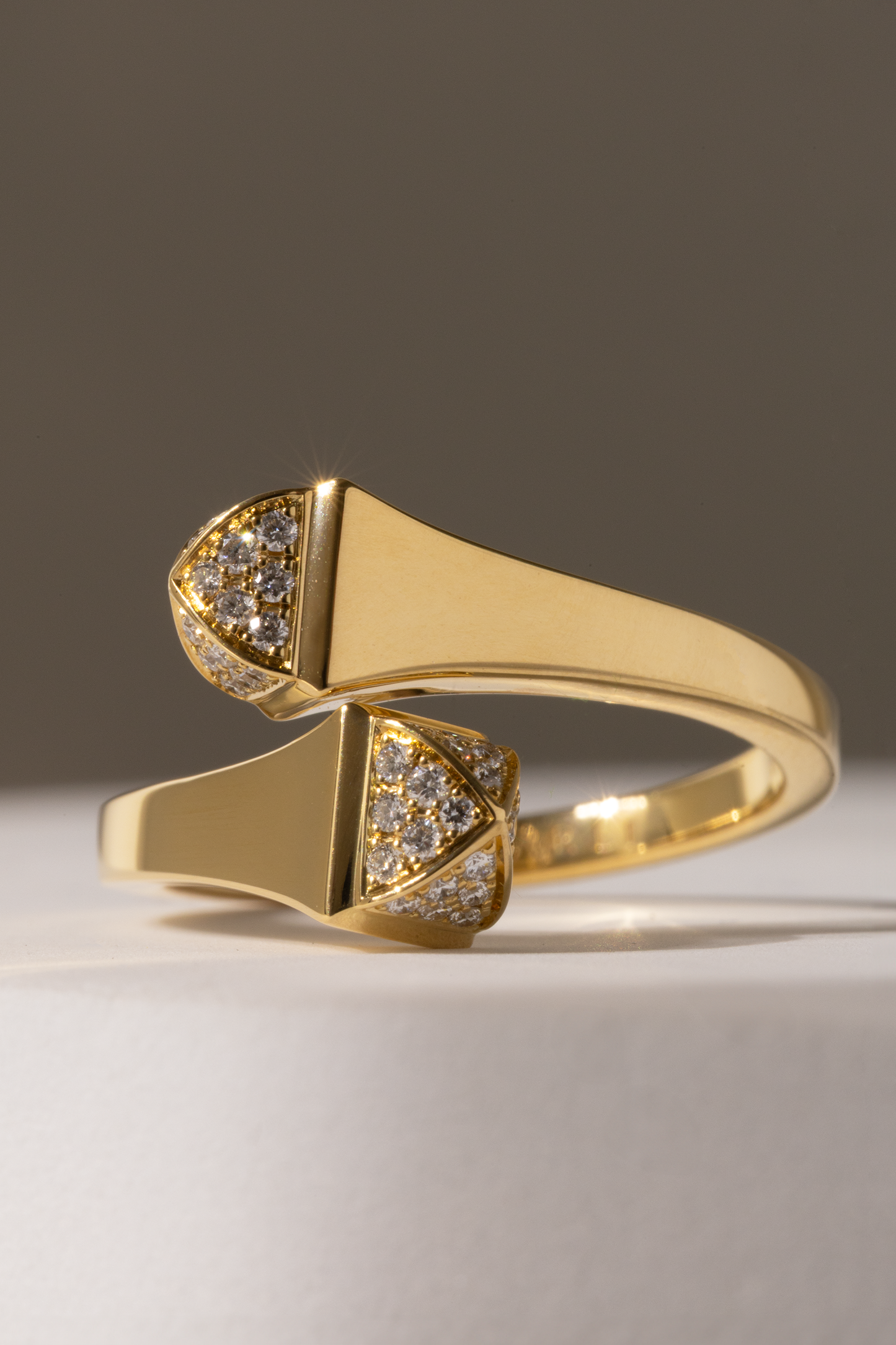 Marli Cleo Yellow Gold Diamond Ring