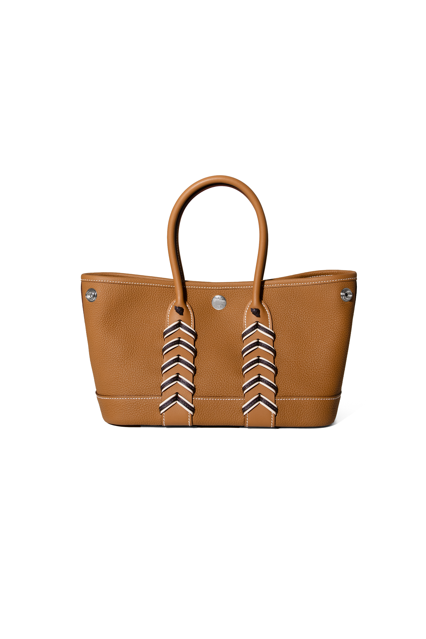 Hermès Neo Garden 23 Bredies Bag in Gold/Bai/Brun/Craie