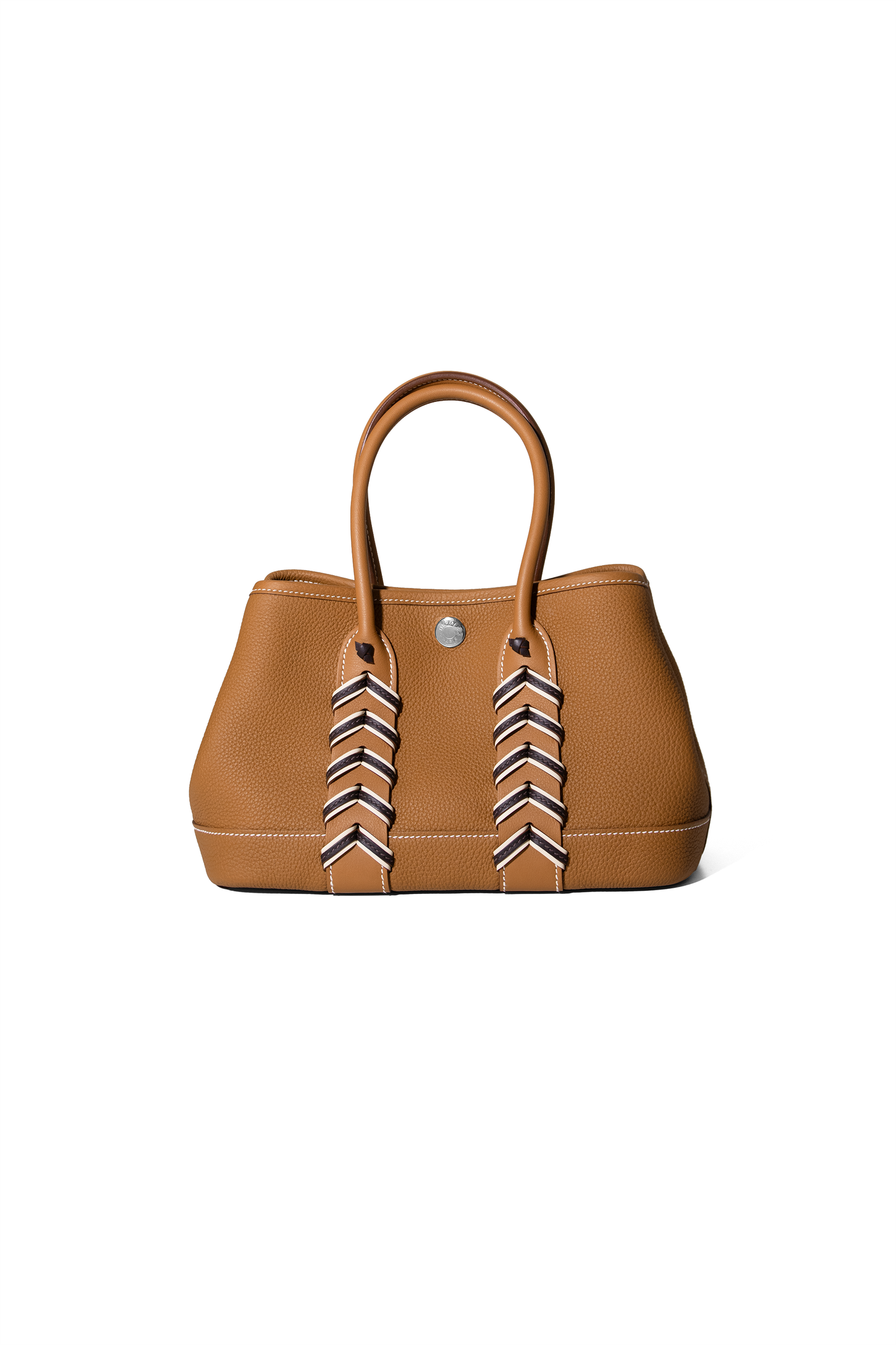 Hermès Neo Garden 23 Bredies Bag in Gold/Bai/Brun/Craie