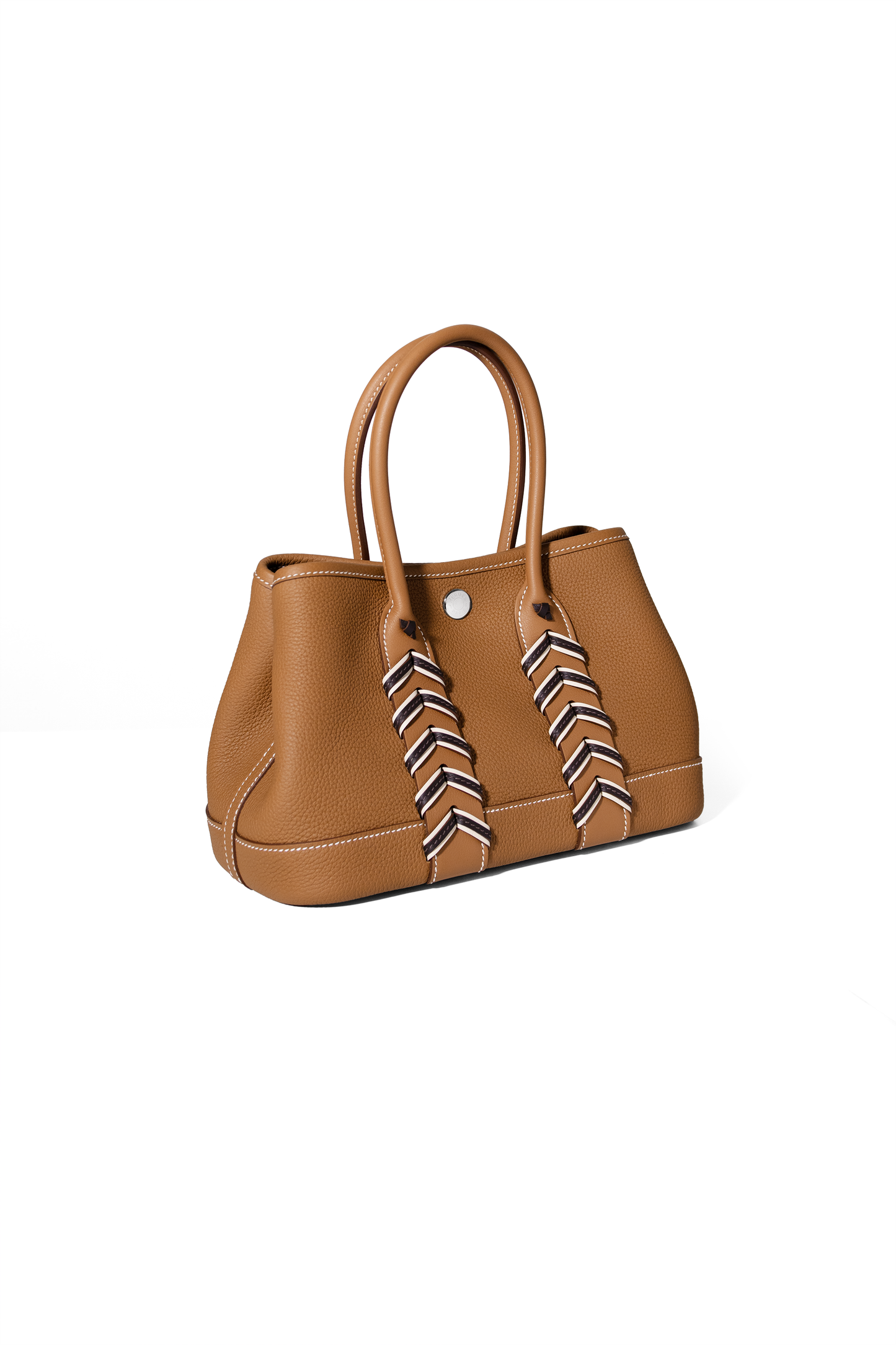 Hermès Neo Garden 23 Bredies Bag in Gold/Bai/Brun/Craie