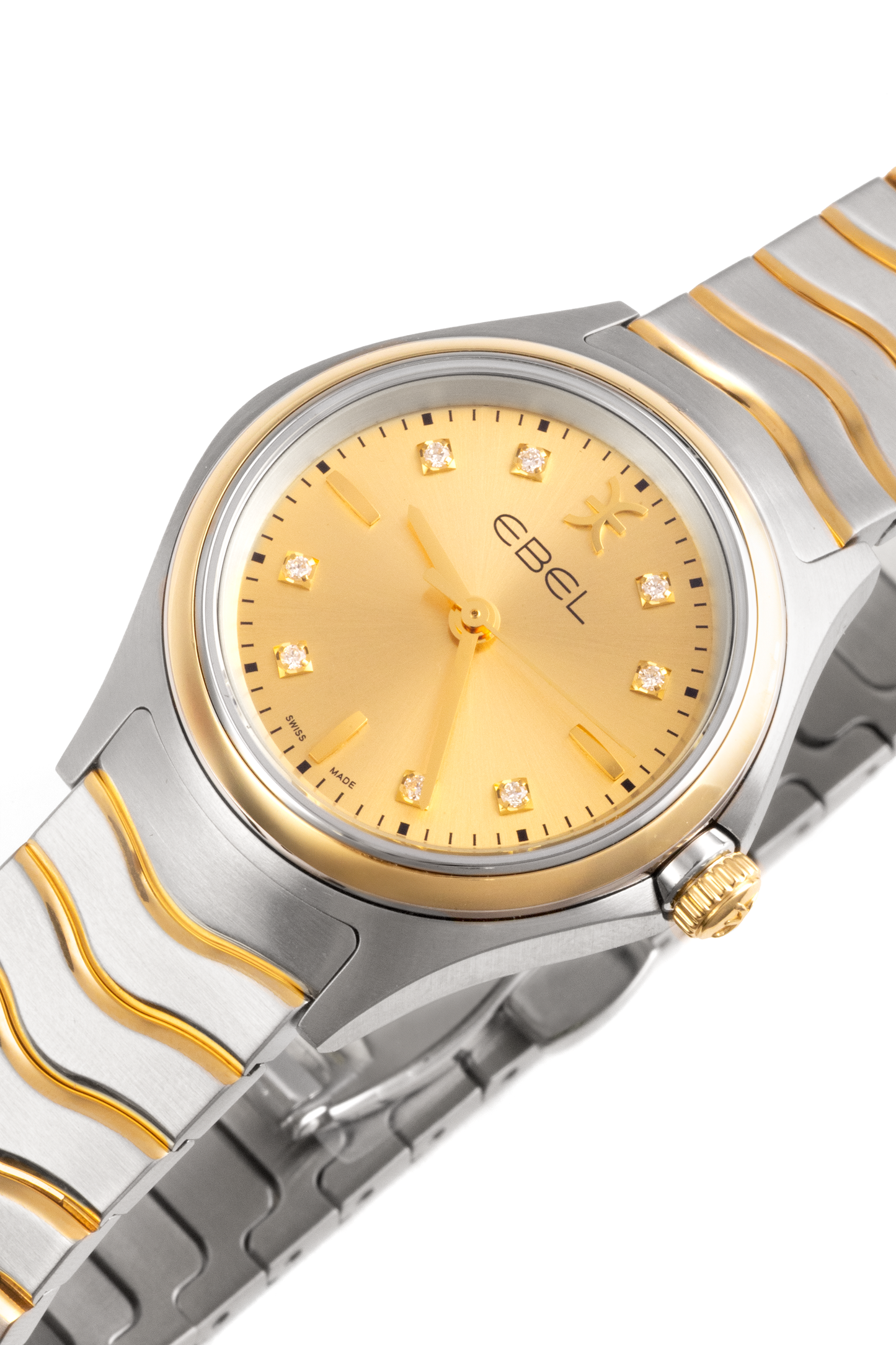 Ebel Classic Wave Two Tone Watch