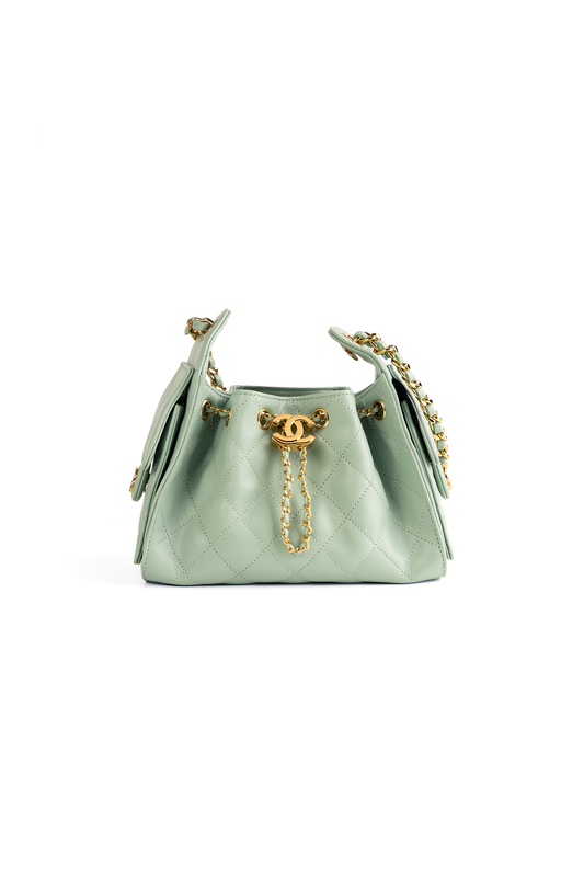 Chanel Mini Hobo 25 in Light Green
