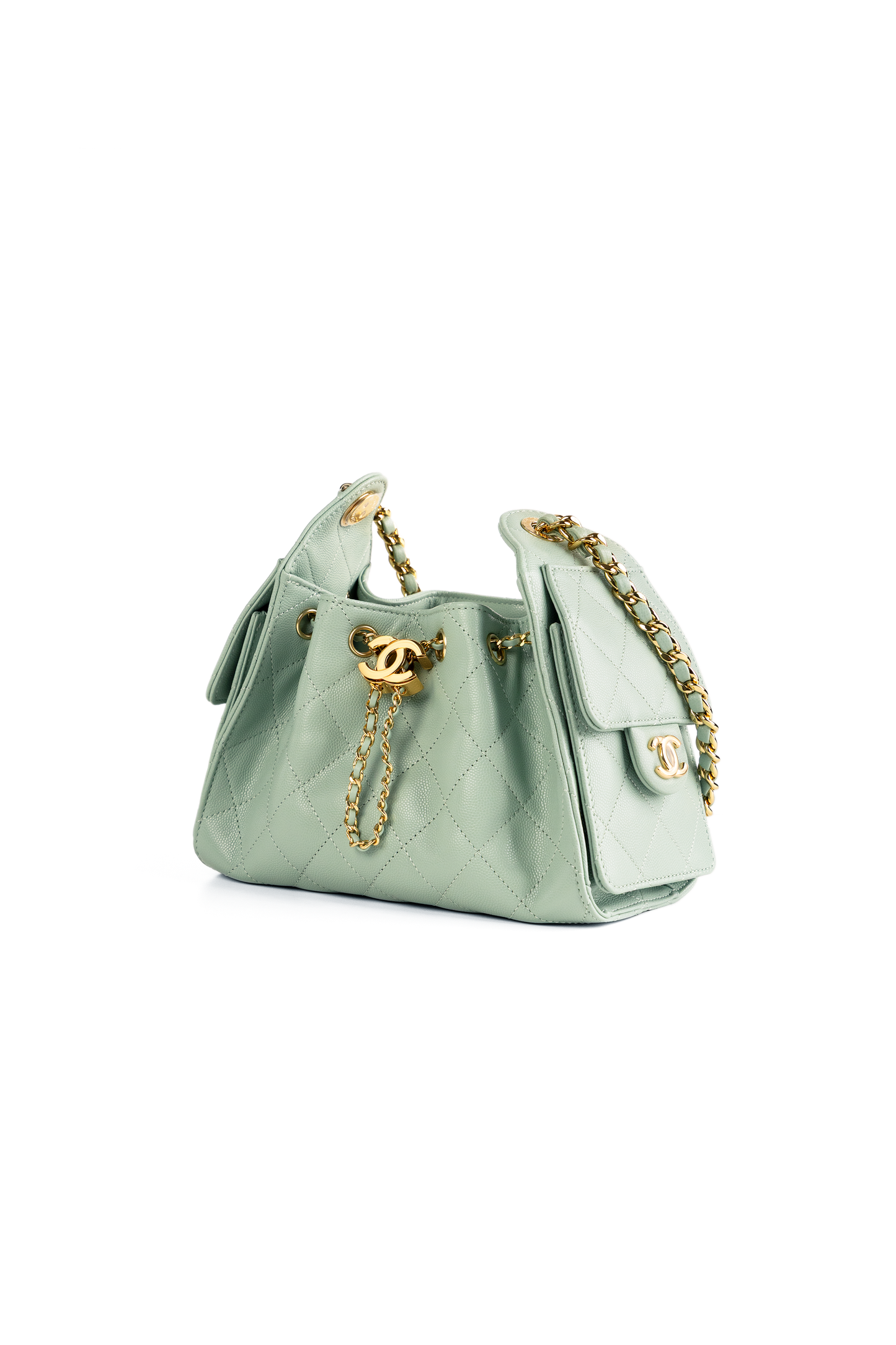 Chanel Mini Hobo 25 in Light Green